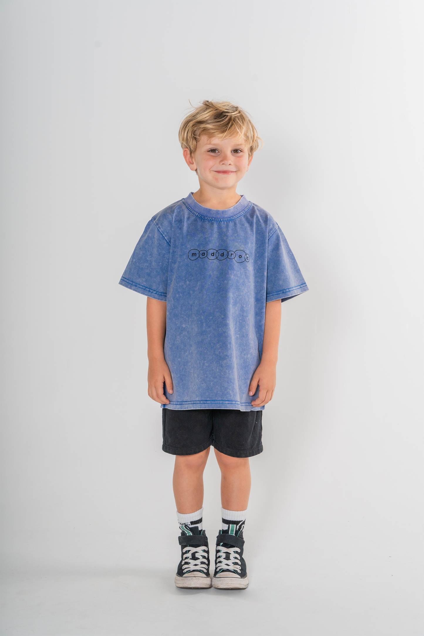 In Circles Tee - Blue