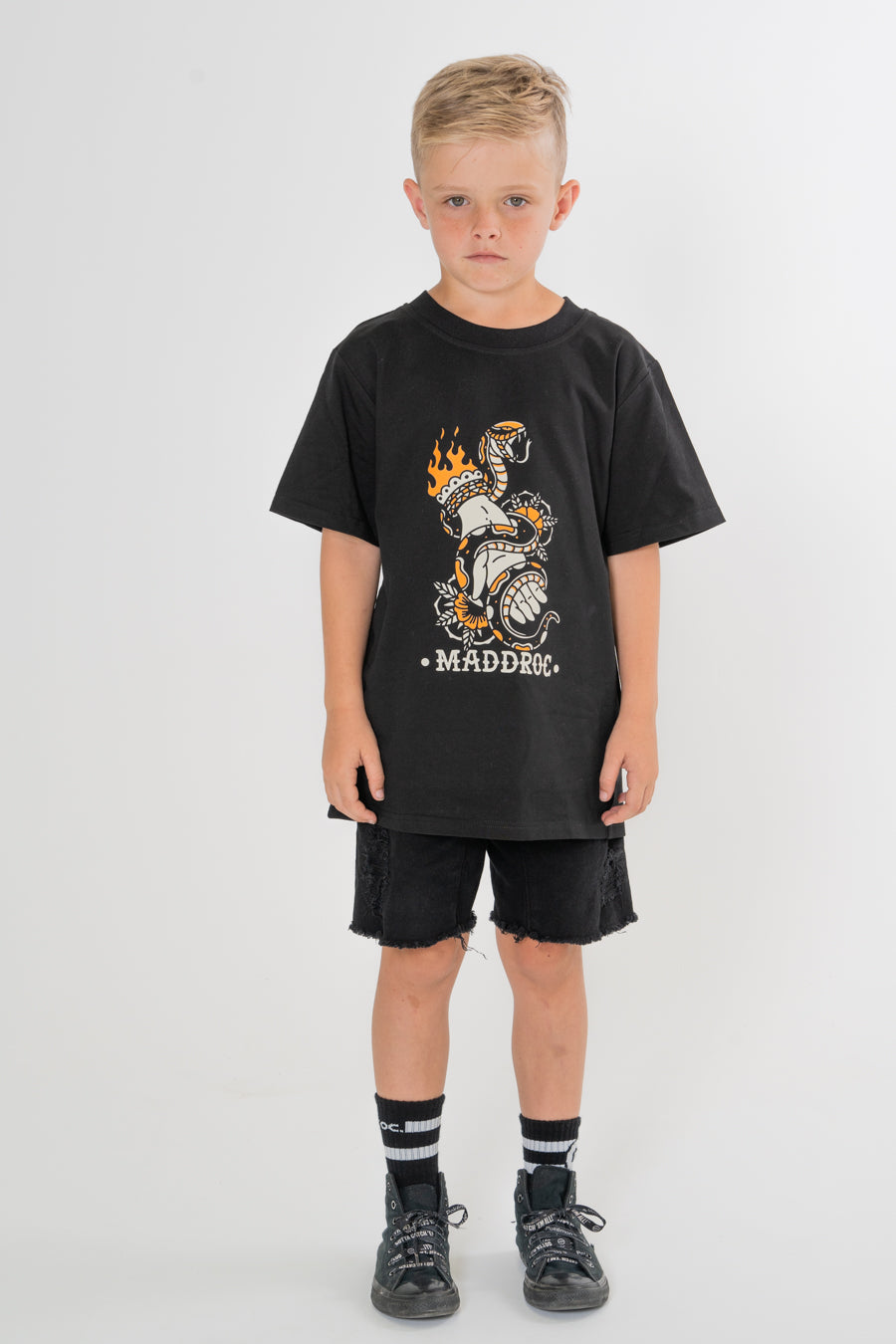 Serpent Tee - Black