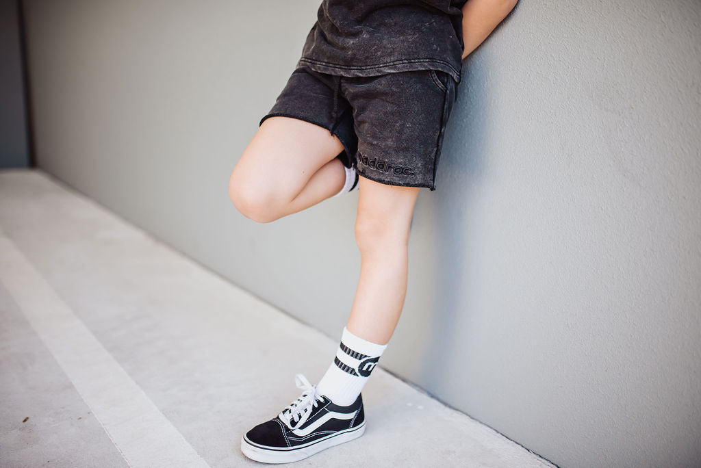 Max Relaxed Shorts - Acid Black