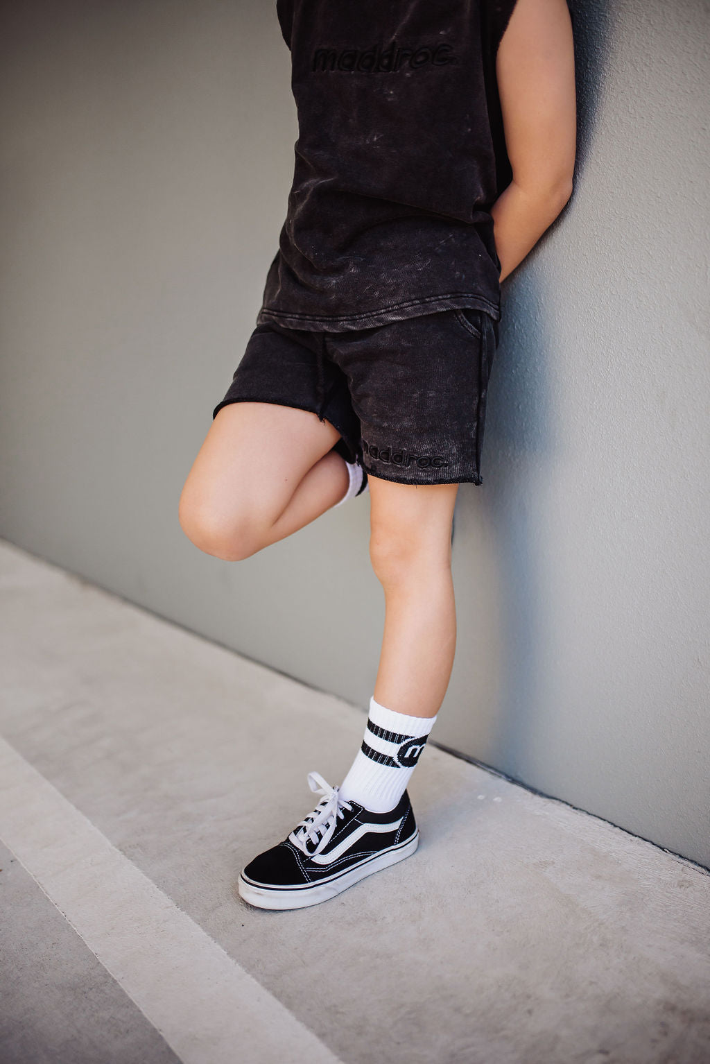 Max Relaxed Shorts - Acid Black