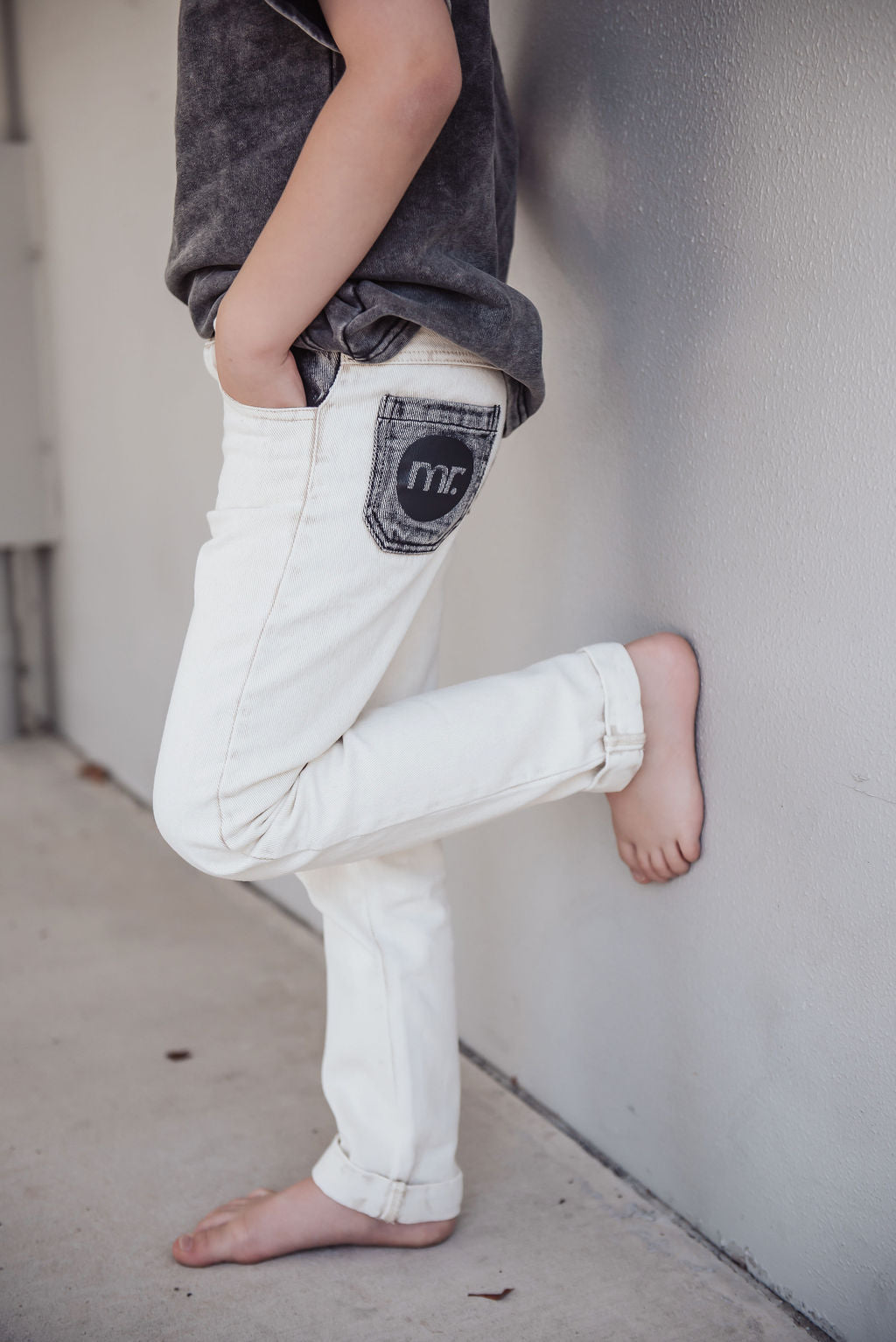 Relaxed Pants - Beige