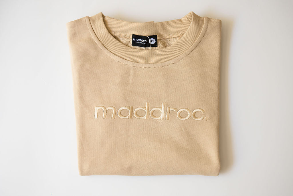 Max Relaxed Tee - Beige