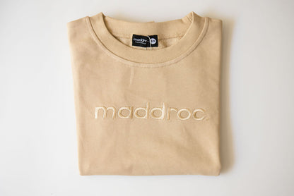 Max Relaxed Tee - Beige