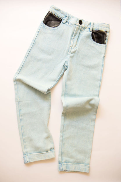 Relaxed Pants - Blue