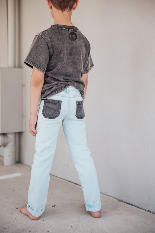 Relaxed Pants - Blue